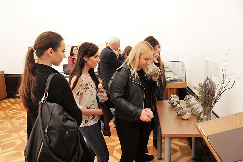 Muzejski vremeplov - Posjetitelji razgledaju izložbu