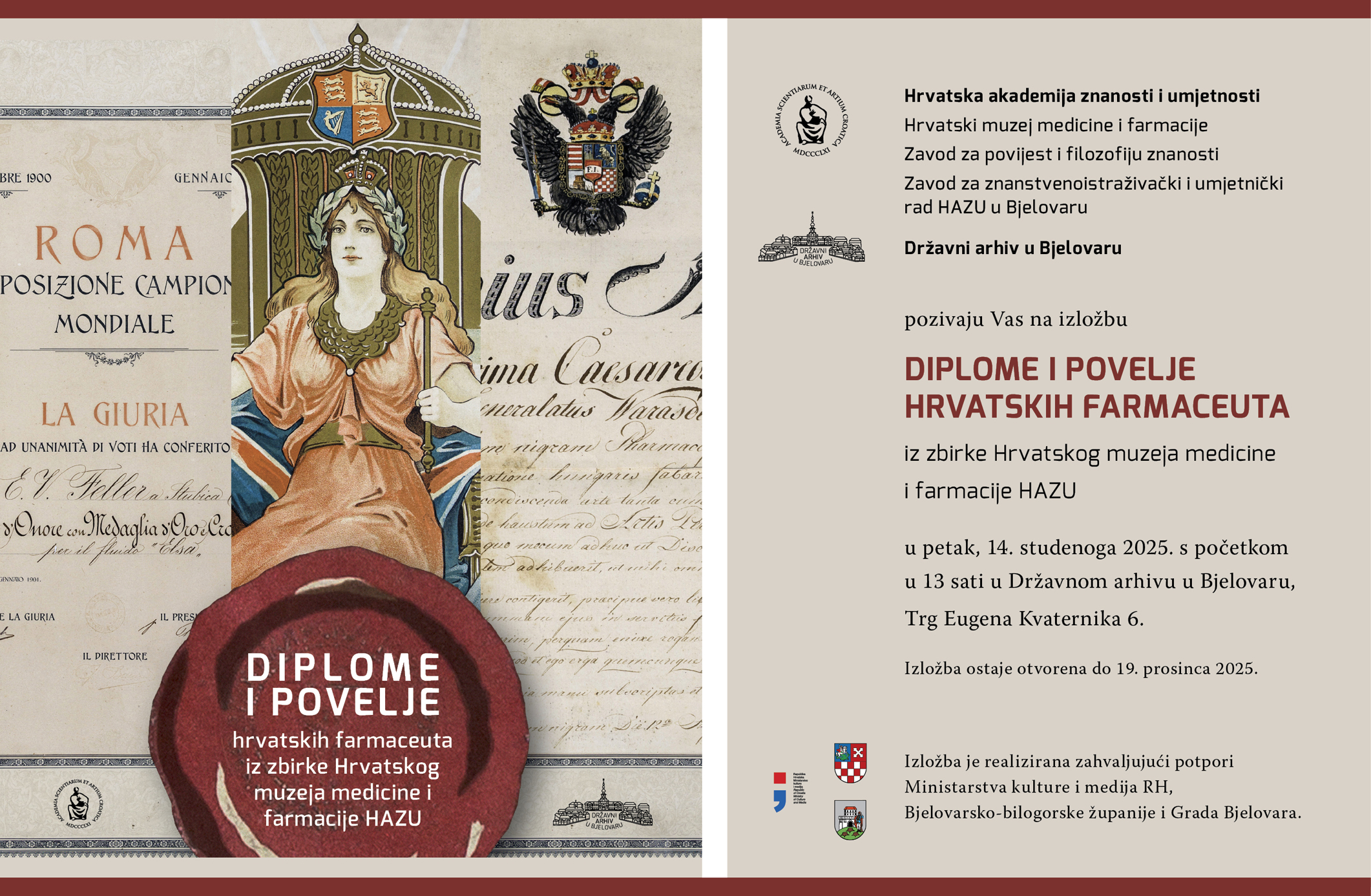 izložba-diplome-i-povelje-hrvatskih-farmaceuta-u-bjelovaru